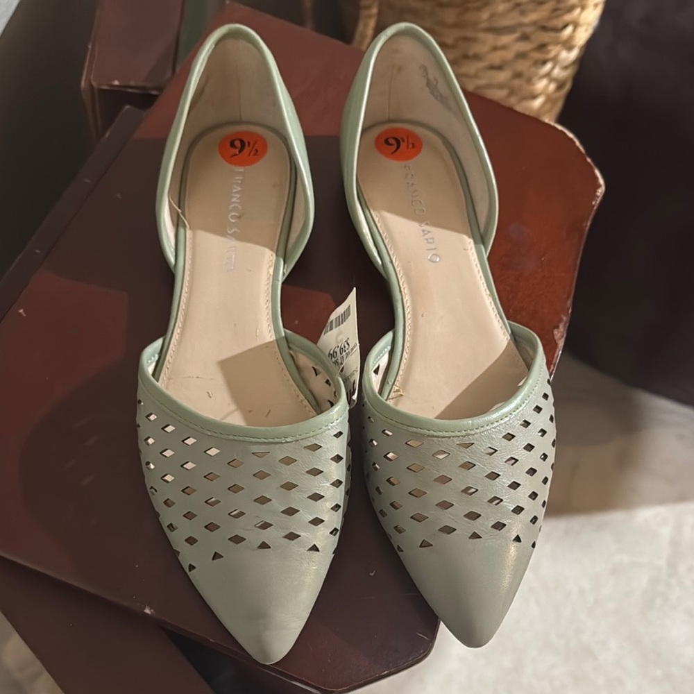 Franco Sarto Mint Green Women's Flats